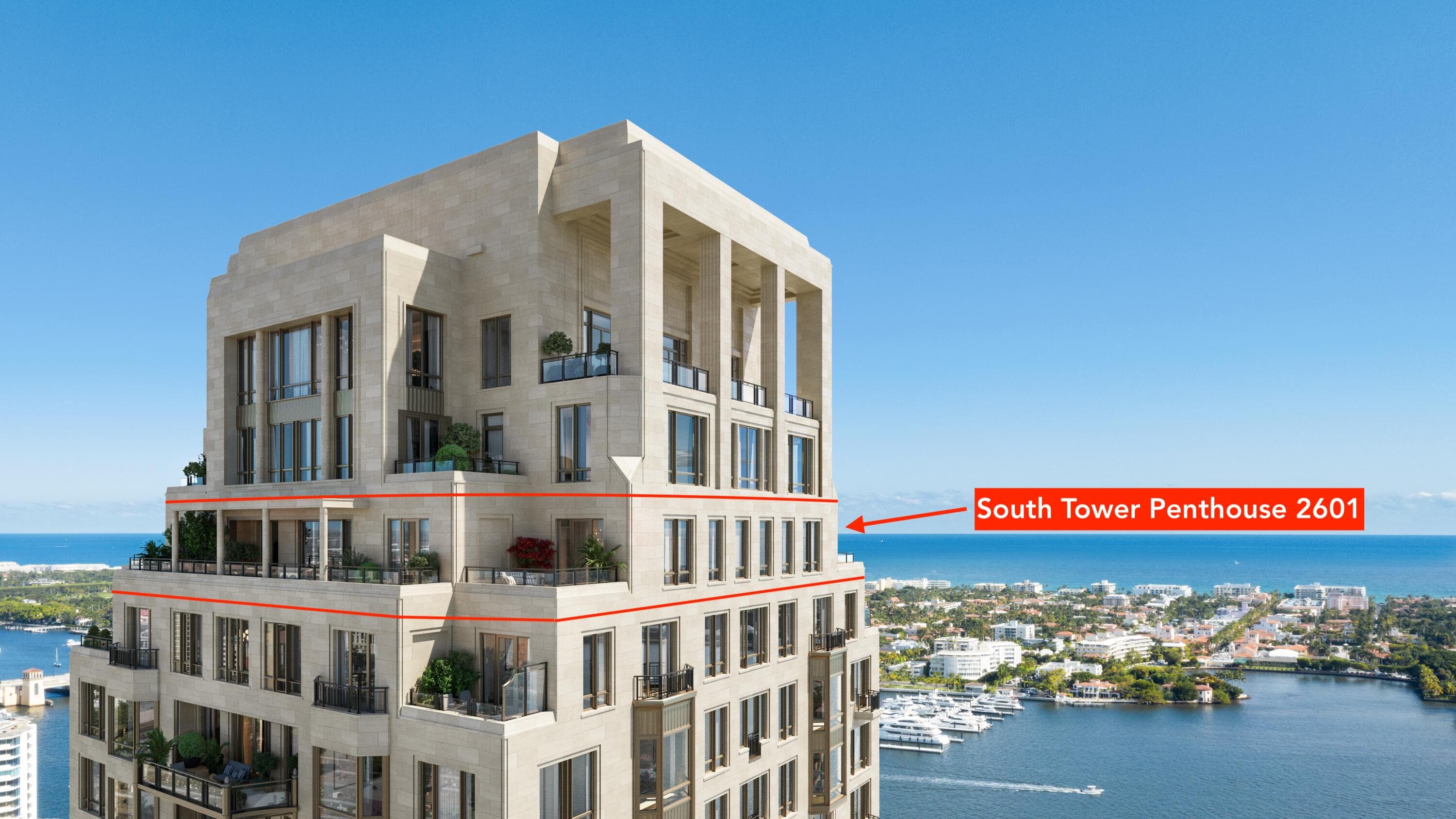1355 S Flagler Drive #Ph 2601