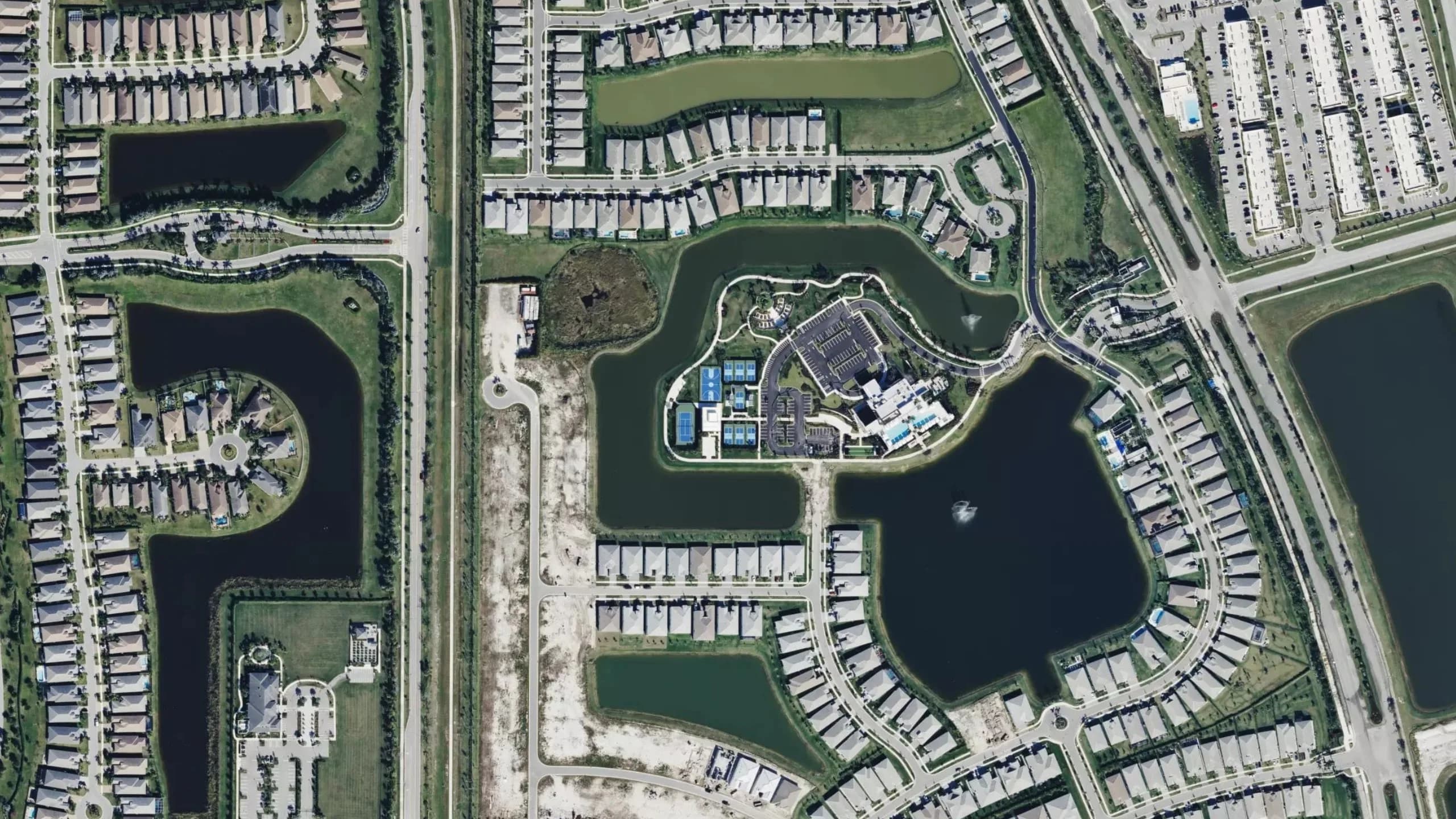 Aerial view of Telaro at Tradition